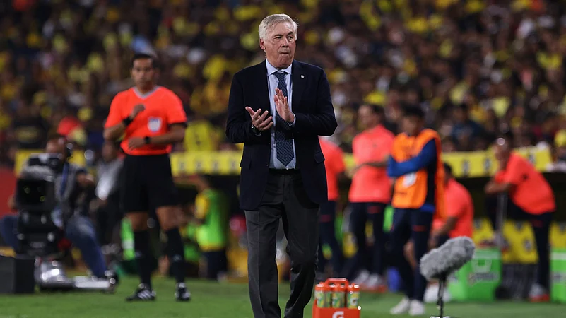 Brazil head coach Carlo Ancelotti