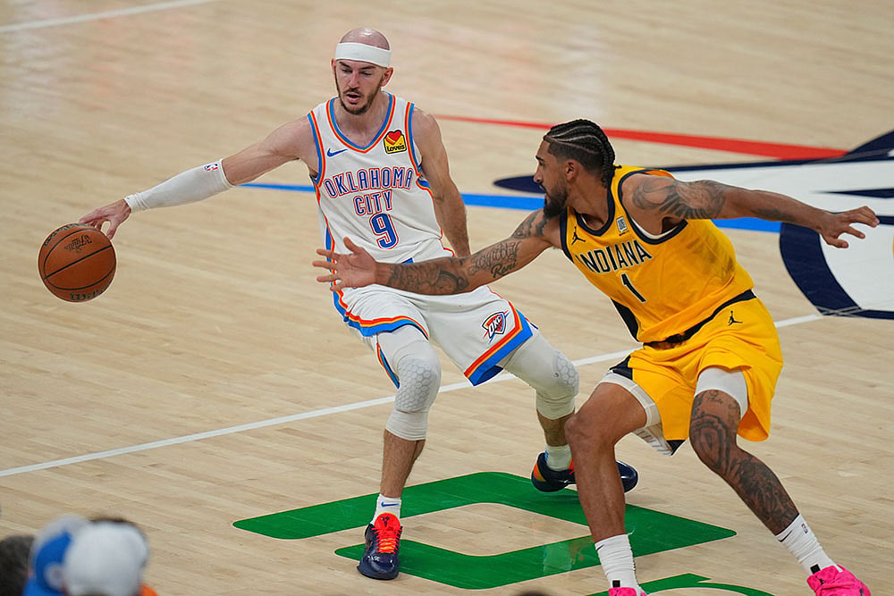 NBA Basketball: Indiana Pacers vs Oklahoma City Thunder