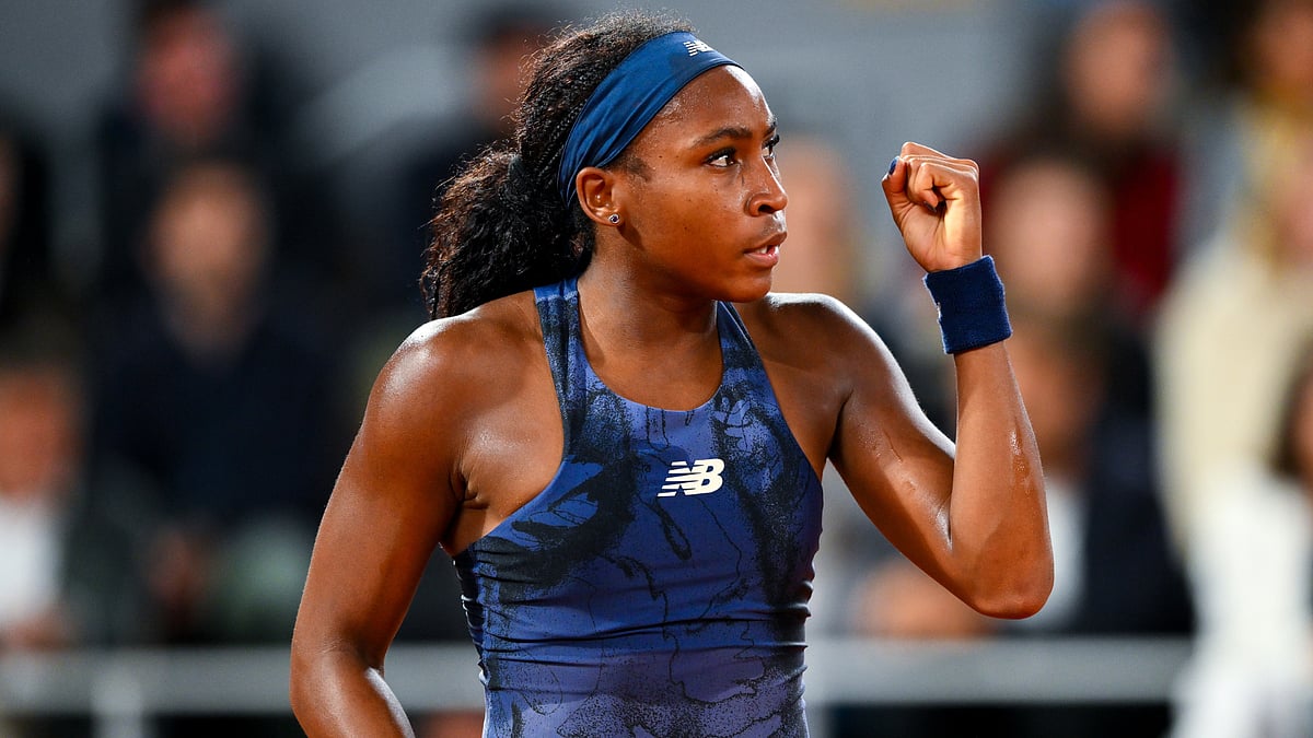Coco Gauff at the French Open