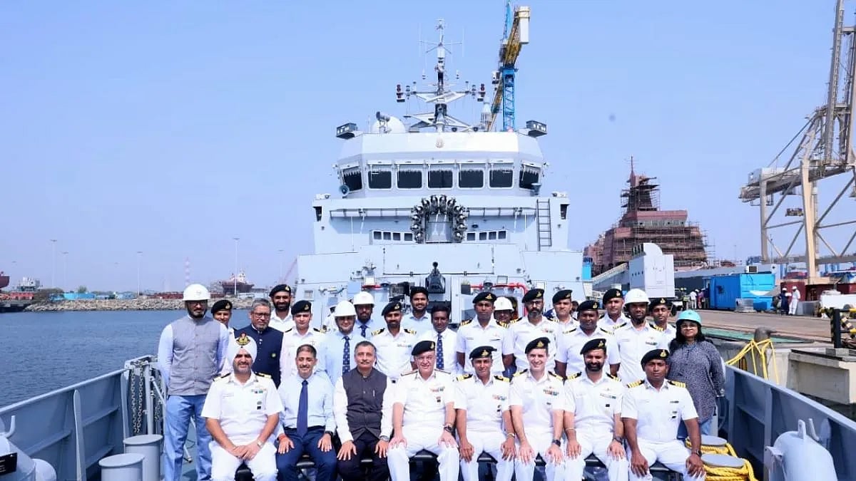 X/OfficialGRSE : INS Arnala will be commissioned on June 18