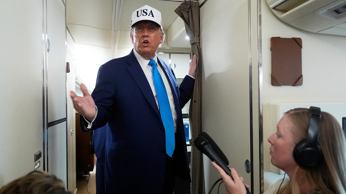 | Photo: AP/Manuel Balce Ceneta : US President Donald Trump |