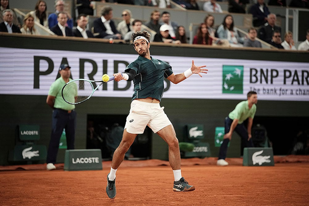 French Open Tennis 2025 Semi-Final Carlos Alcaraz vs Lorenzo Musetti 