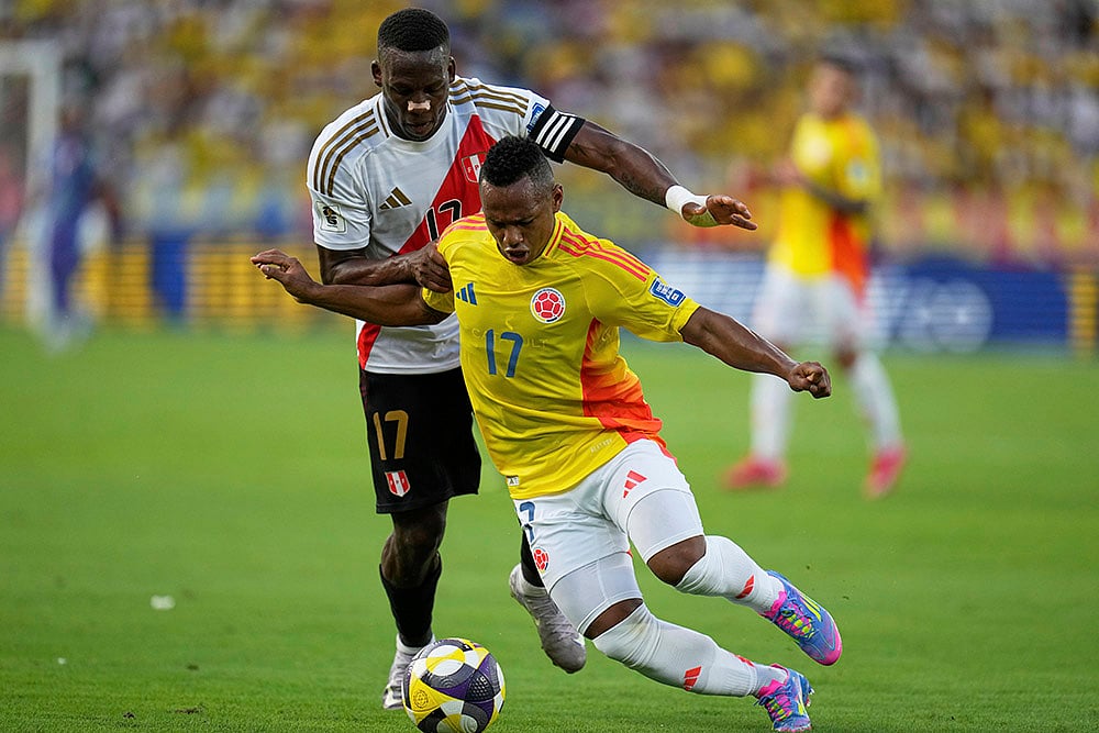 FIFA World Cup 2026, CONMEBOL Qualifiers Colombia vs Peru Wcup Soccer: Jaminton Campaz