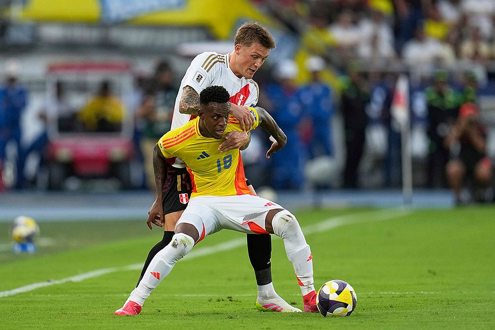 FIFA World Cup 2026, CONMEBOL Qualifiers Colombia vs Peru Wcup Soccer: Cristian Borja