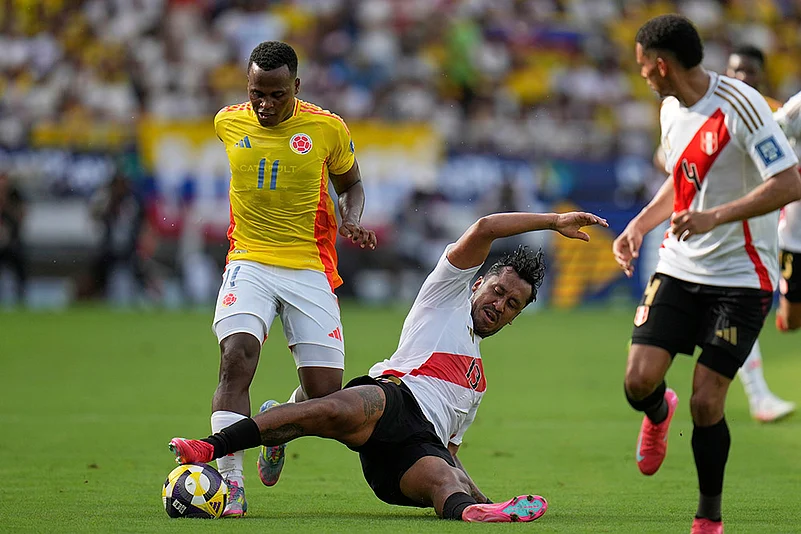 FIFA World Cup 2026, CONMEBOL Qualifiers Colombia vs Peru Wcup Soccer: Jhon Arias