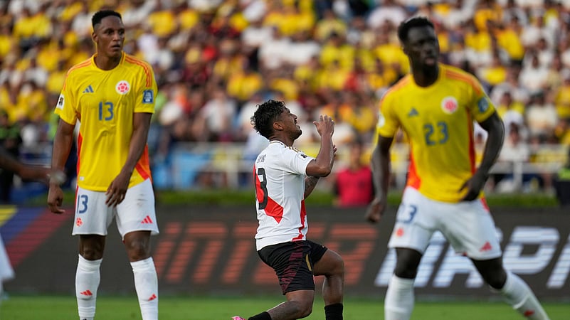 Colombia vs Peru, FIFA World Cup 2026 CONMEBOL Qualifiers: Renato Tapia AP
