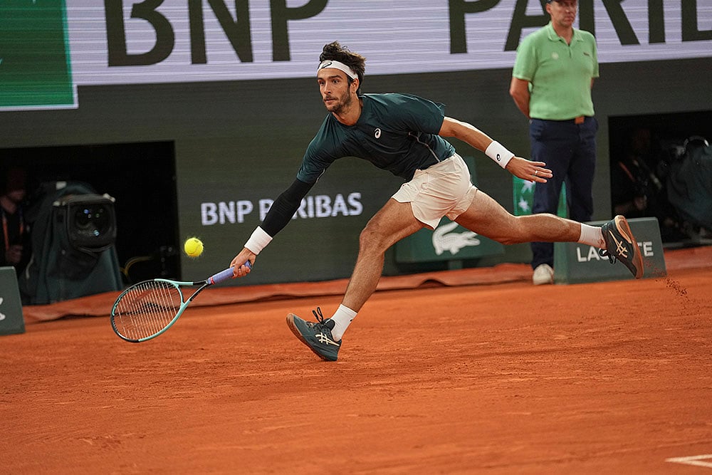 French Open Tennis 2025 Semi-Final Carlos Alcaraz vs Lorenzo Musetti 