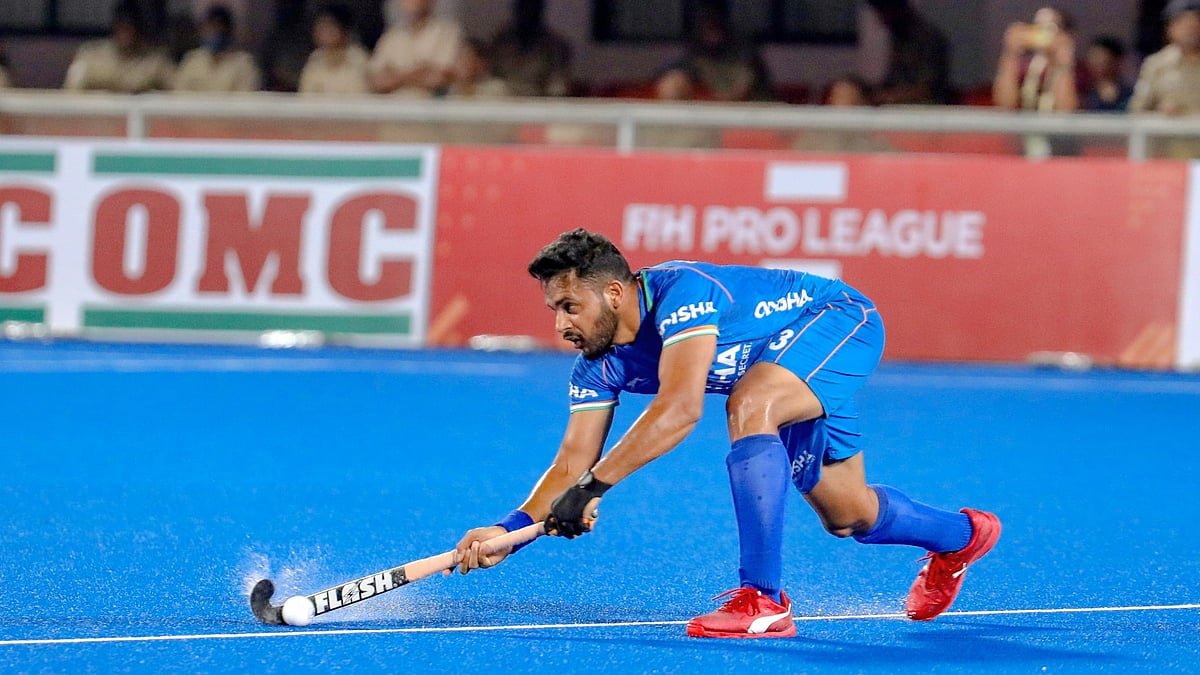 Photo: Hockey India : The Harmanpreet Singh-led India are placed third in the FIH Pro League 2024-25 standings.