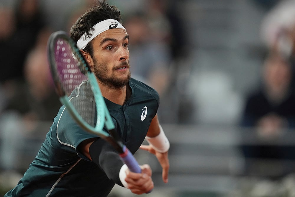 French Open Tennis 2025 Semi-Final Carlos Alcaraz vs Lorenzo Musetti 