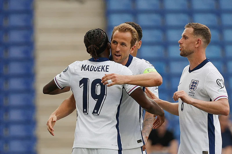 World Cup 2026 group K qualifying soccer Andorra vs England_Harry Kane