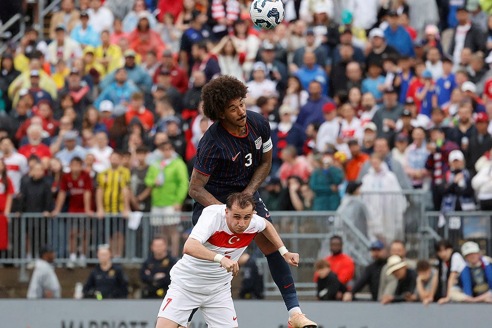 International Friendly Football match United States vs Turkey: Quinn Sullivan