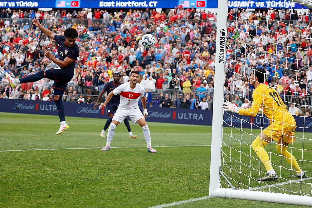 International Friendly Football match United States vs Turkey: Malik Tillman