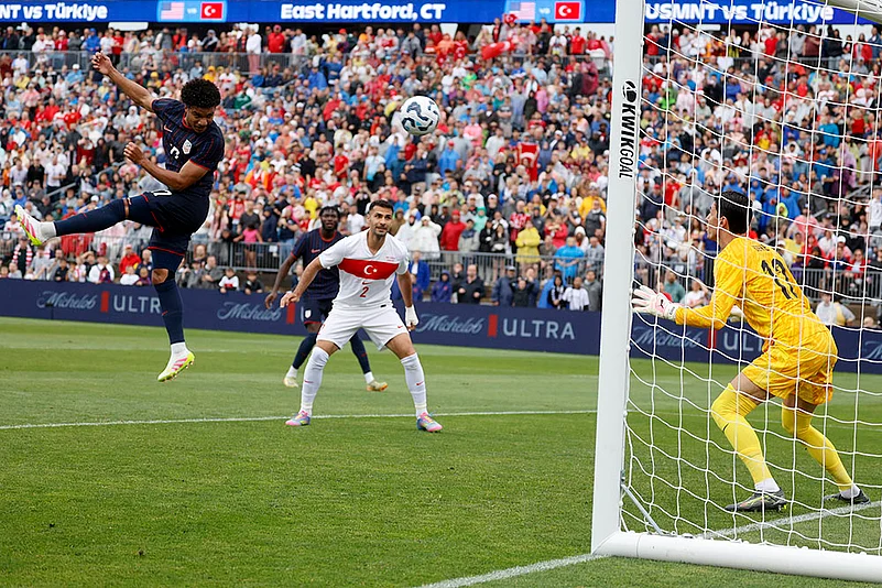 International Friendly Football match United States vs Turkey: Malik Tillman