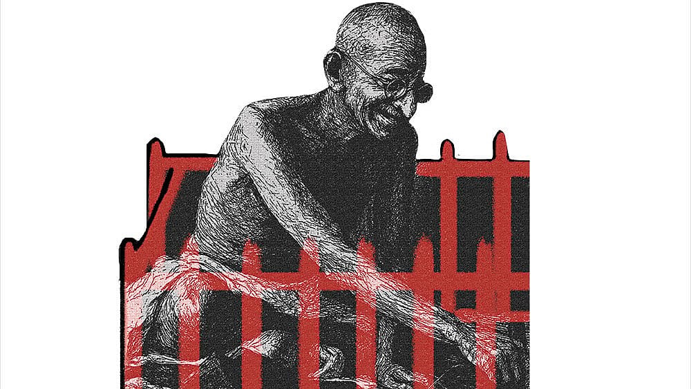 Gandhi In Court
