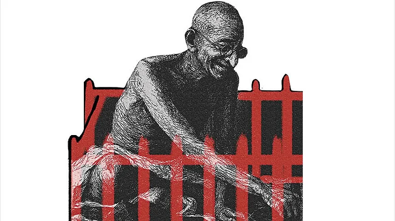 Gandhi In Court