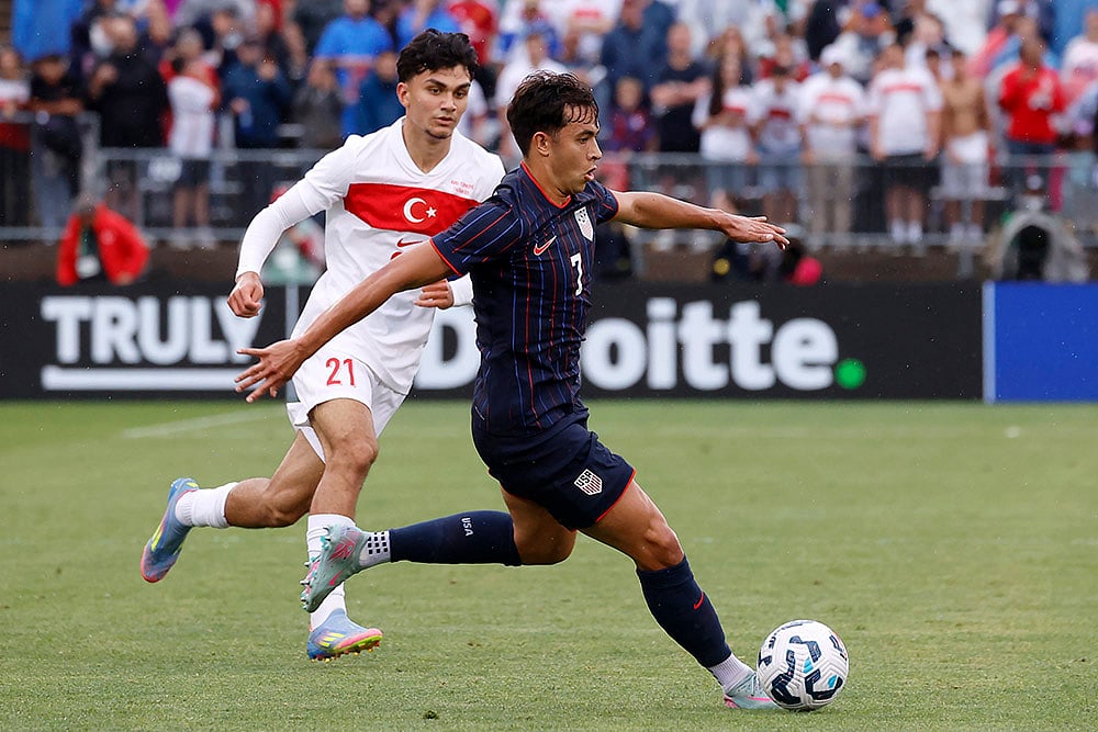 International Friendly Football match United States vs Turkey: Quinn Sullivan