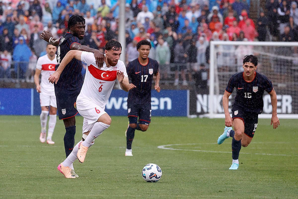 International Friendly Football match United States vs Turkey: Patrick Agyemang
