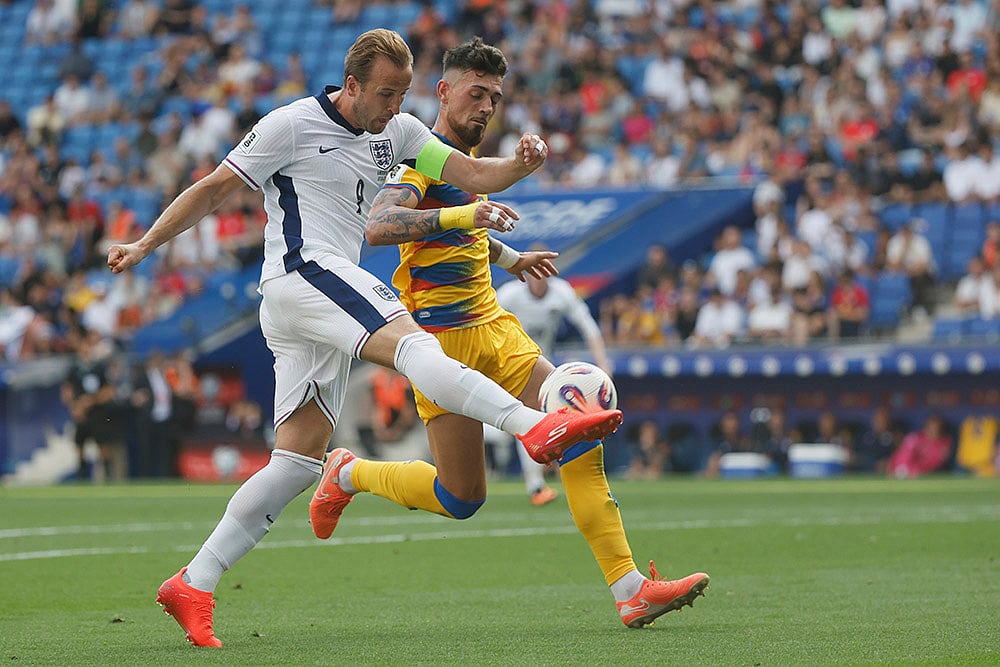 World Cup 2026 group K qualifying soccer Andorra vs England_Christian Garcia