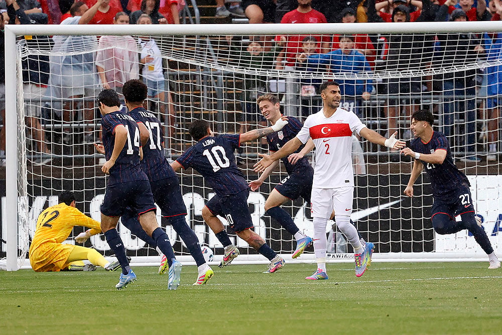 International Friendly Football match United States vs Turkey: Jack McGlynn