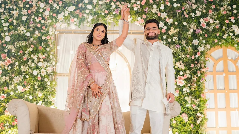 Rinku Singh engagement photo