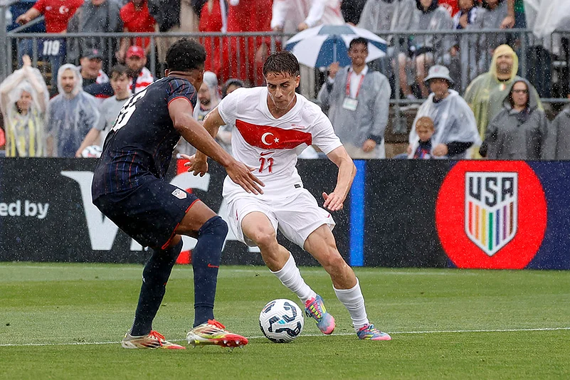 International Friendly Football match United States vs Turkey: Kenan Yildiz