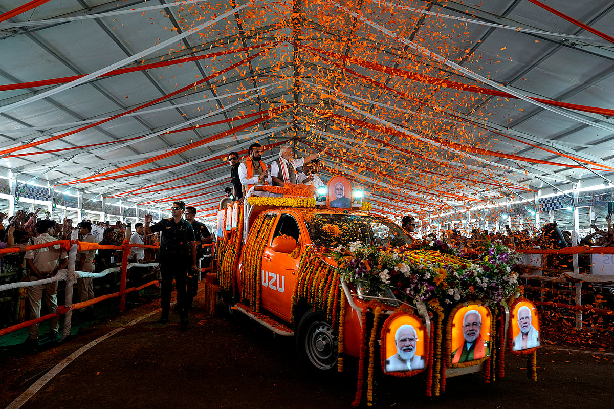 Suresh K Pandey : PM Modi During a rally in Bihar
