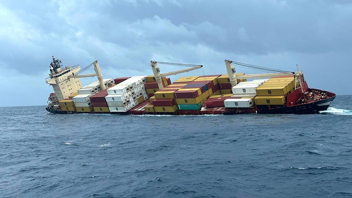 | AP | : MSC ELSA 3 capsized off the coast of Kerala last month