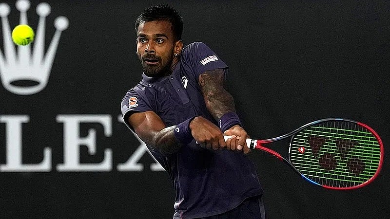 AP : Sumit Nagal had earlier lost in the second round of French Open men's singles qualifying.