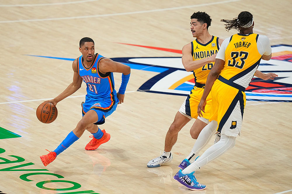 NBA Finals Basketball Game: Indiana Pacers vs Oklahoma City Thunder