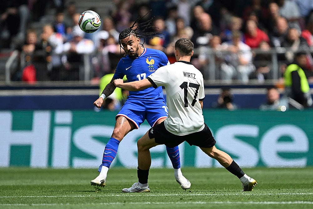 UEFA Nations League soccer Germany vs France: Malo Gusto