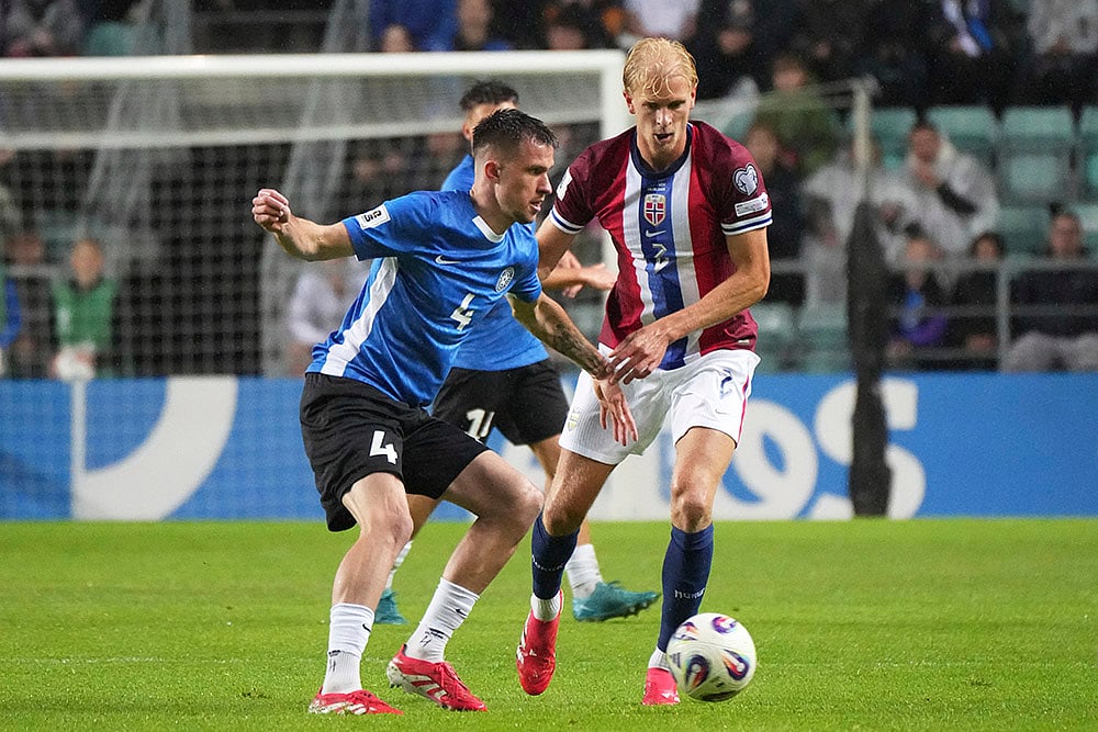 FIFA World Cup 2026 European qualifiers group I soccer match Estonia vs Norway: Mattias Kait