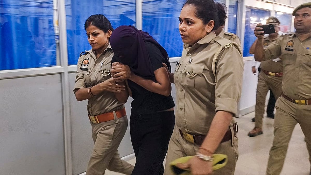
Indore man's murder: Sonam Raghuvanshi in police custody - PTI