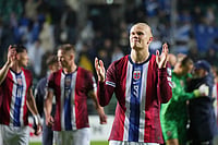 Iraq Vs Norway LIVE Score, FIFA World Cup: Haaland & Co Meet Lions of Mesopotamia In Highly-Anticipated Clash | Photo: AP/Sergei Grits : Erling Haaland in action for Norway.