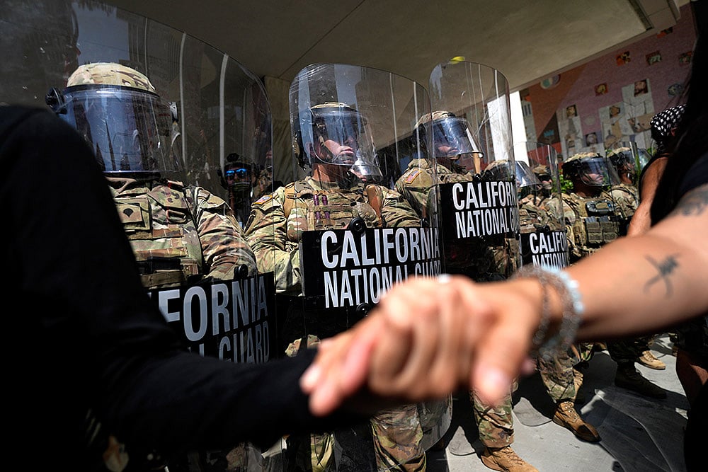 Los Angeles Raids Protest