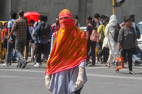 Hot day in Gurugram