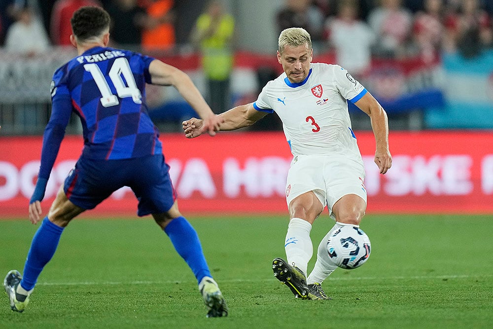 FIFA World Cup 2026 European qualifiers group L soccer match Croatia vs Czechia: Ivan Perisic
