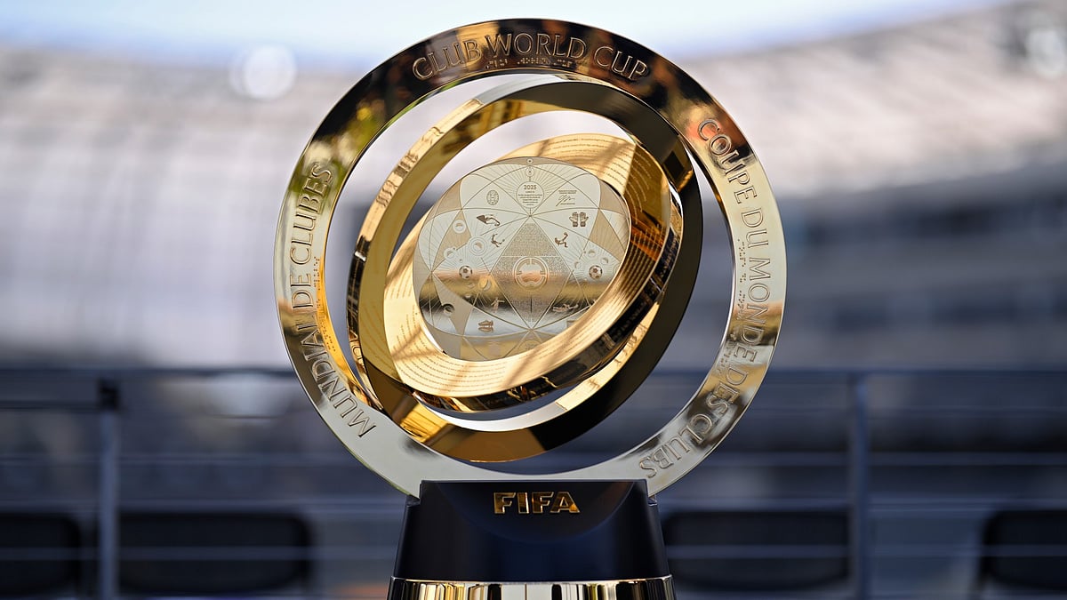 The Club World Cup trophy - null