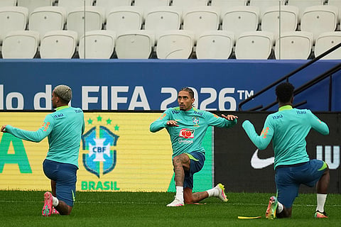 World Cup 2026 CONMEBOL Qualifiers, Brazil Vs Paraguay: Brazil Training session 