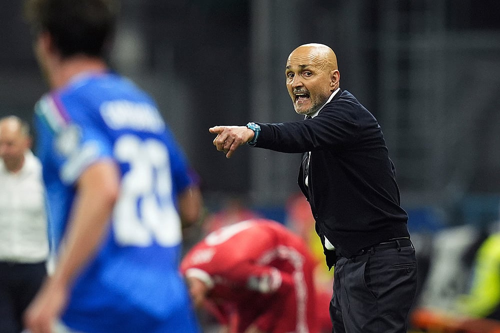 FIFA World Cup 2026 European qualifiers soccer match  Italy vs Moldova: Luciano Spalletti 