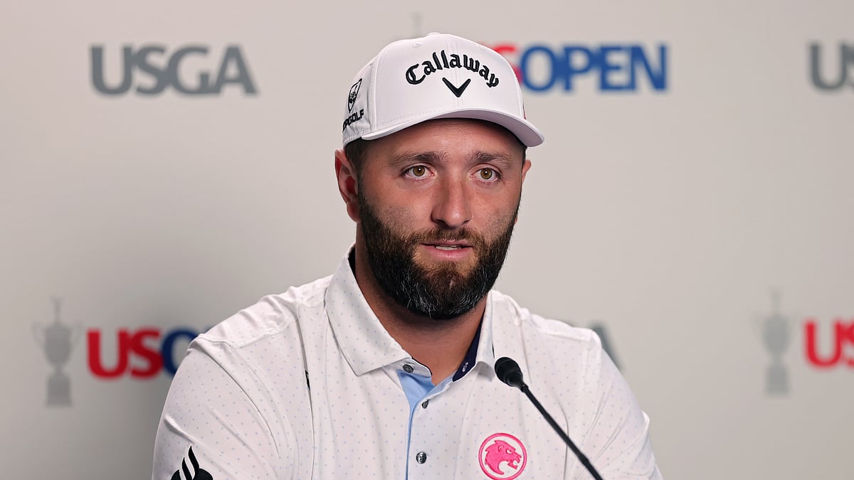 Jon Rahm at the U.S. Open