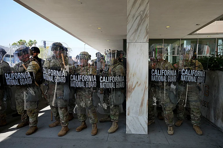 LA protests over ICE raids - | Photo: AP/Jae Hong