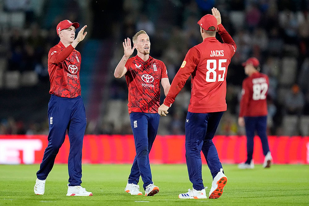 England Vs West Indies, 3rd T20I at the Utilita Bowl, Southampton: Luke Wood