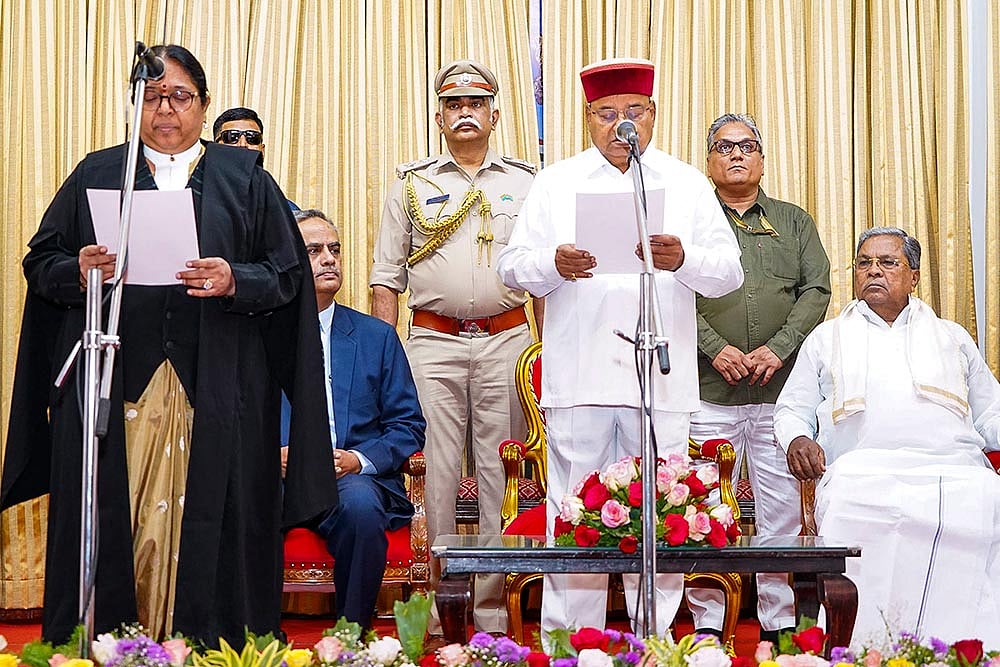Swearing-in of Ktaka HC judge