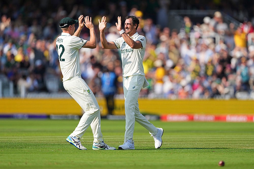 AUS vs SA ICC World Test Championship Cricket Final day 1 at Lords: Mitchell Starc