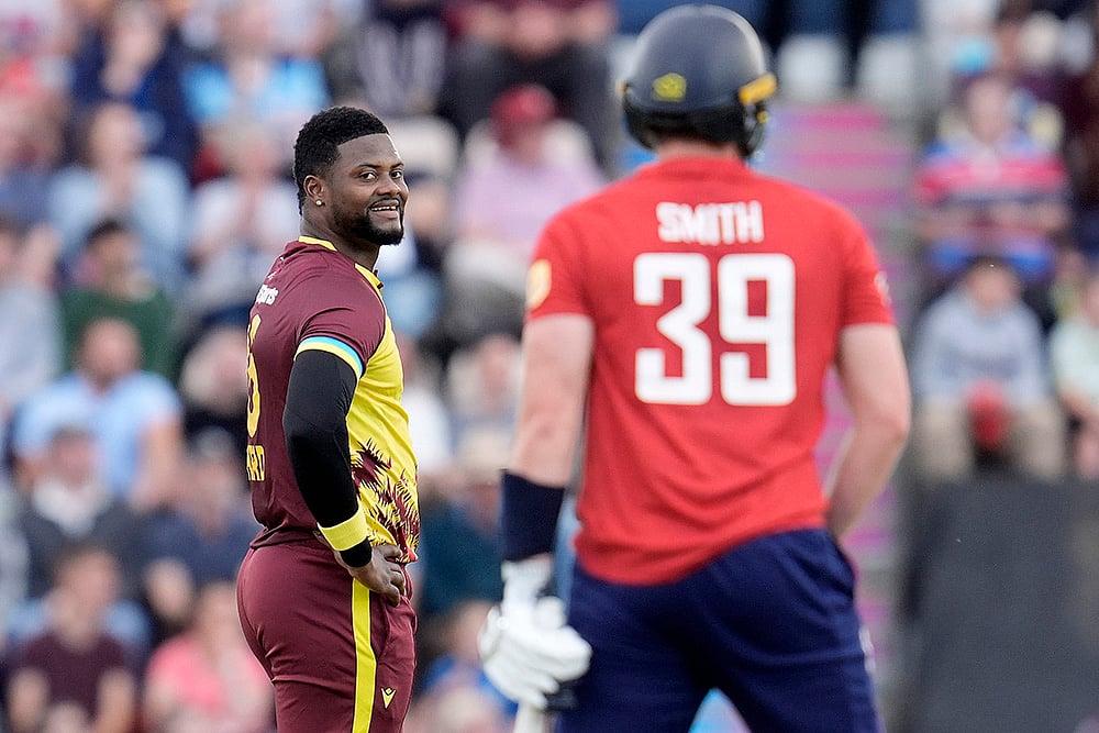 England Vs West Indies, 3rd T20I at the Utilita Bowl, Southampton: Romario Shepherd