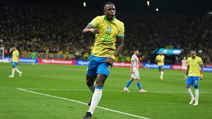 Brazil vs Paraguay, FIFA World Cup 2026 CONMEBOL Qualifiers: Vinicius AP
