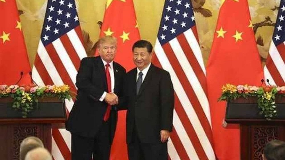 File : U.S. President Donald Trump and Chinese President Xi Zinping | 