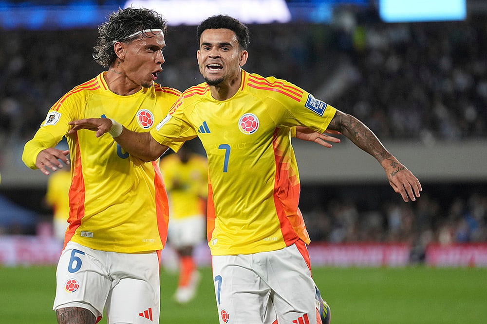 South American World Cup Qualifiers Argentina vs Colombia  WCup Soccer: Luis Diaz