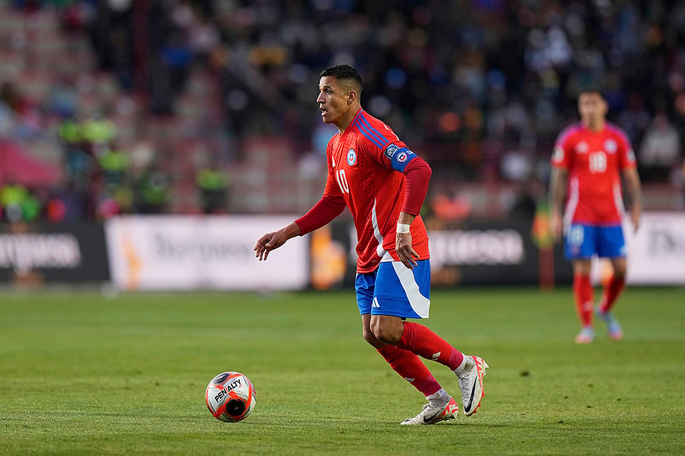 South American World Cup Qualifiers Bolivia vs Chile WCup Soccer: Alexis Sanchez