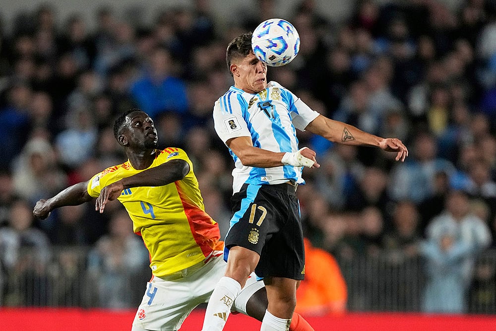 South American World Cup Qualifiers Argentina vs Colombia  WCup Soccer: Giuliano Simeone